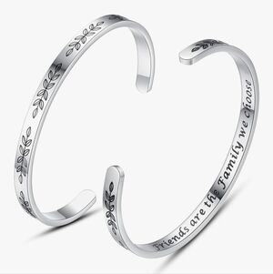 Elegant Silver Cuff Bracelet